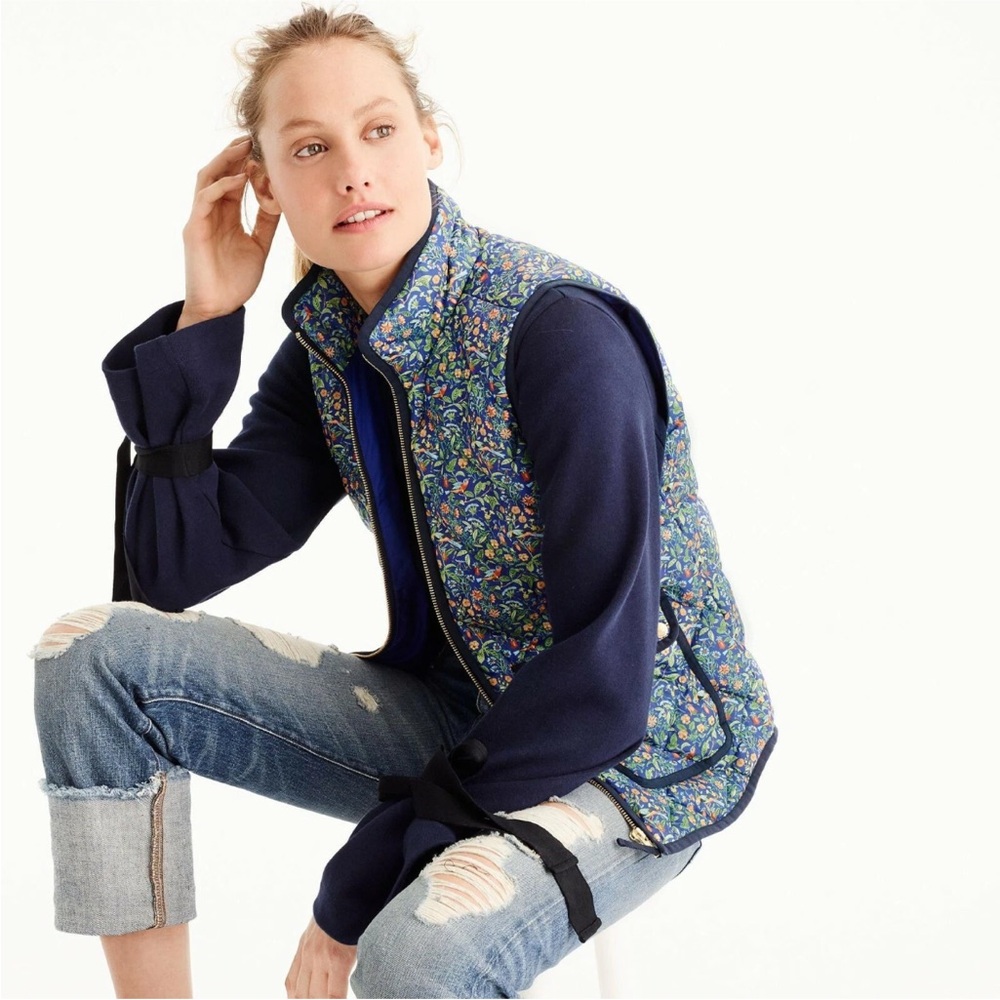 J. Crew Deep Blue Fabric